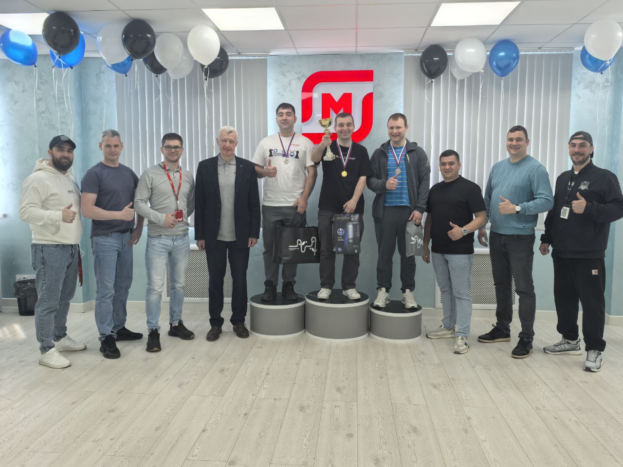 Сотрудники «Магнита» померялись силами в Коломне