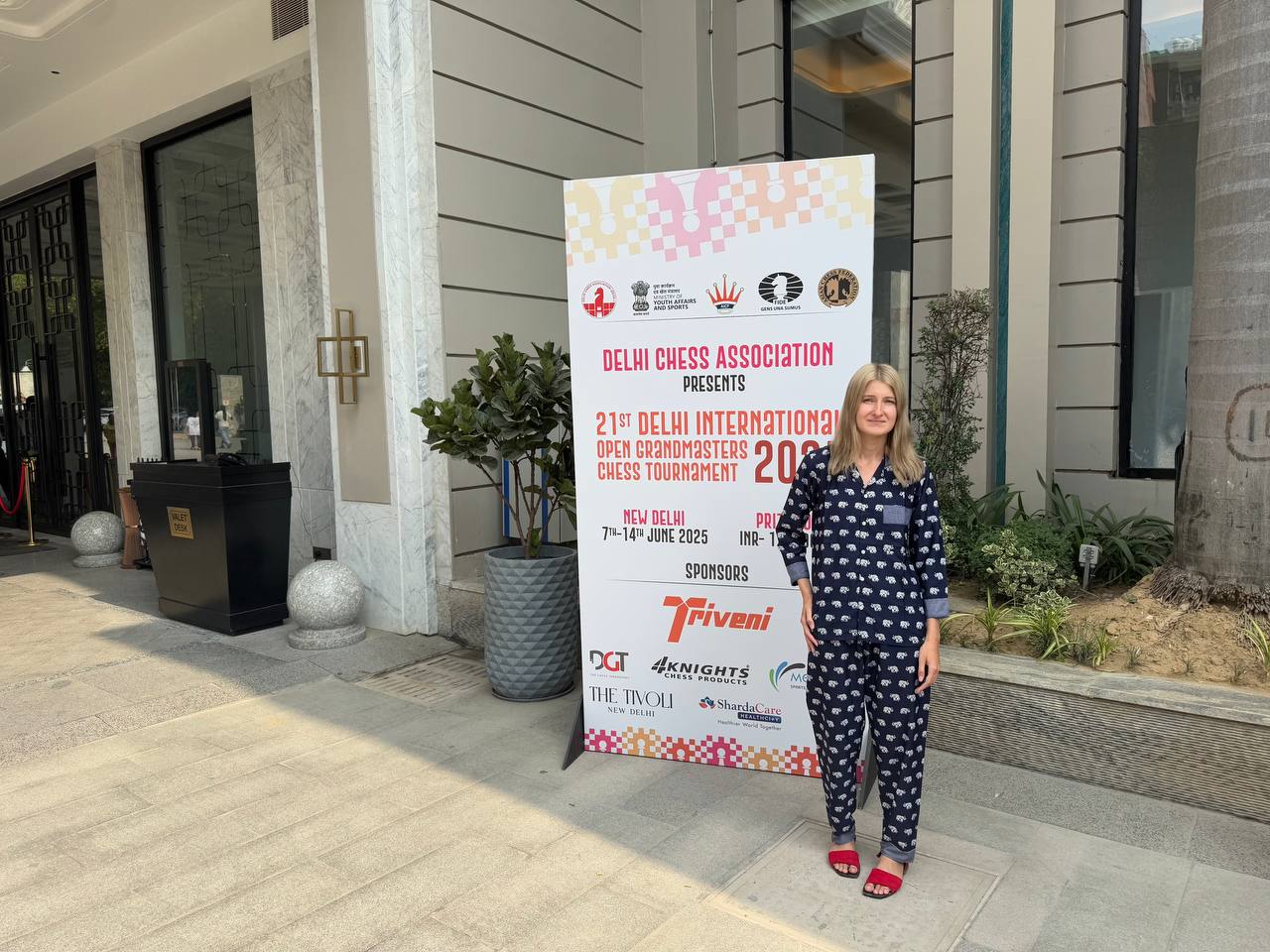 Ekaterina Smirnova was awarded 3-rd women’s prize at a big open tournament in Delhi