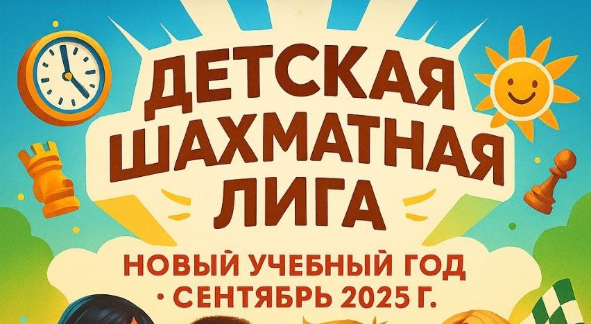 Шахматная школа Сергея Карякина в Домодедово приглашает на шестой этап серии турниров «Детская шахматная лига 2025»!