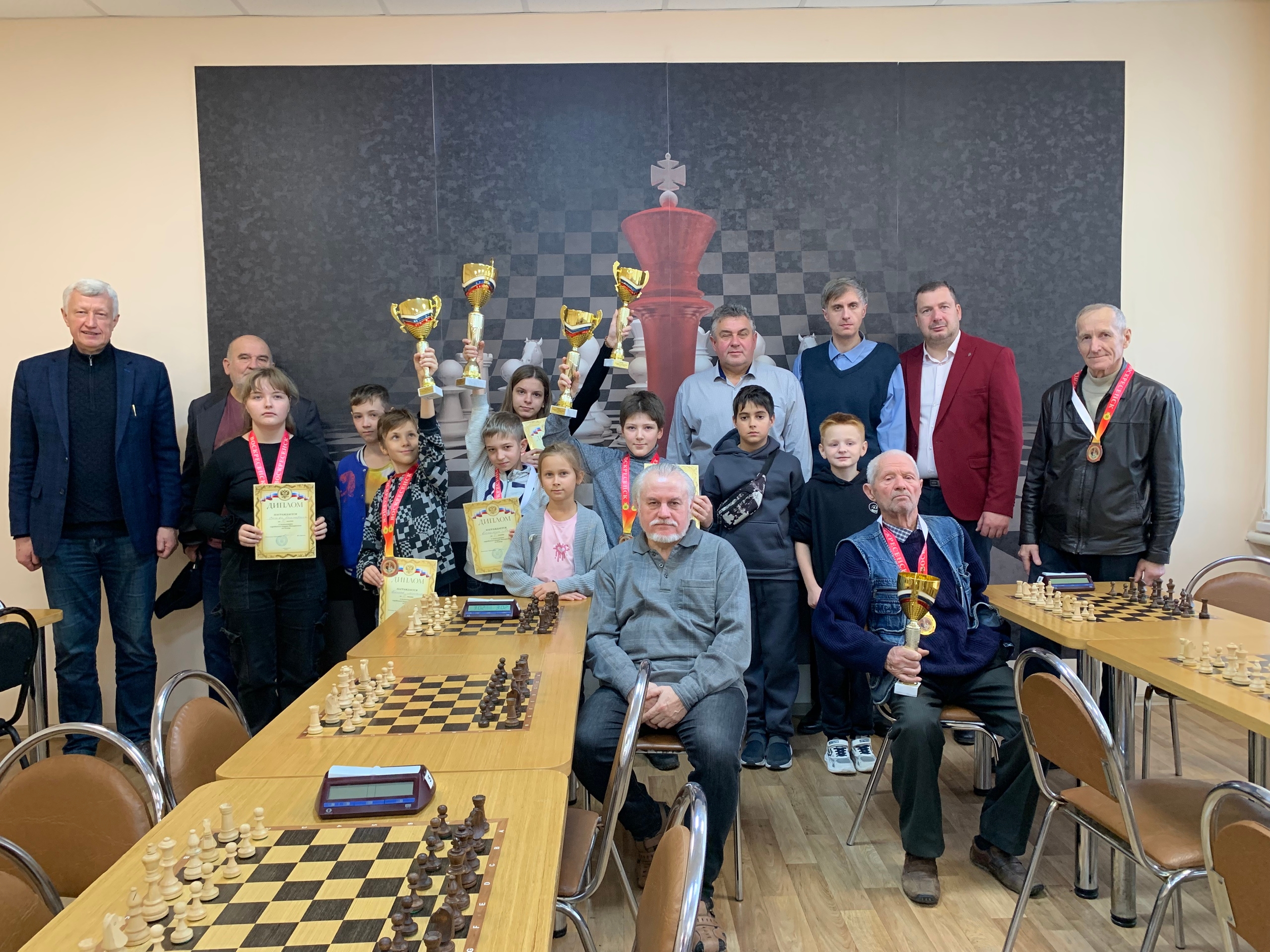 Лев Болотин — новый чемпион Воскресенска по блицу