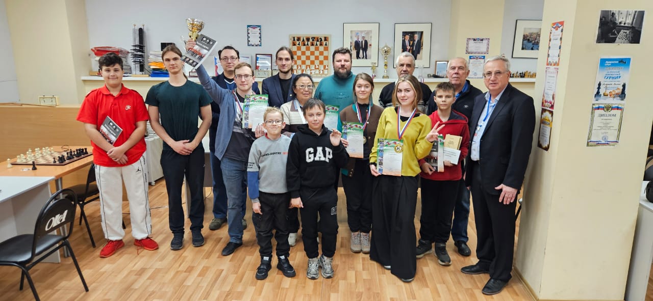 Подведены итоги Чемпионата города Пущино по быстрым шахматам