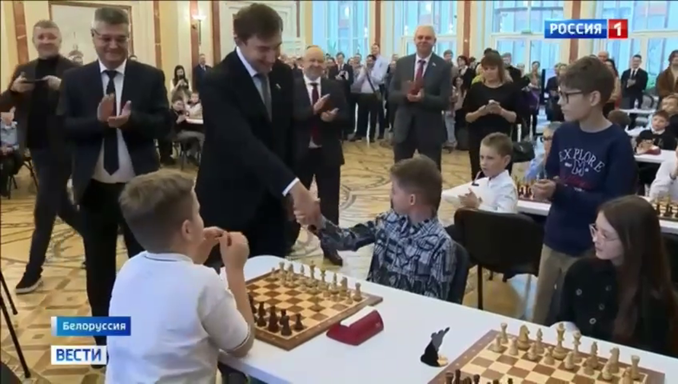 «Шахматной дипломатией» занимались сегодня в Беларуси