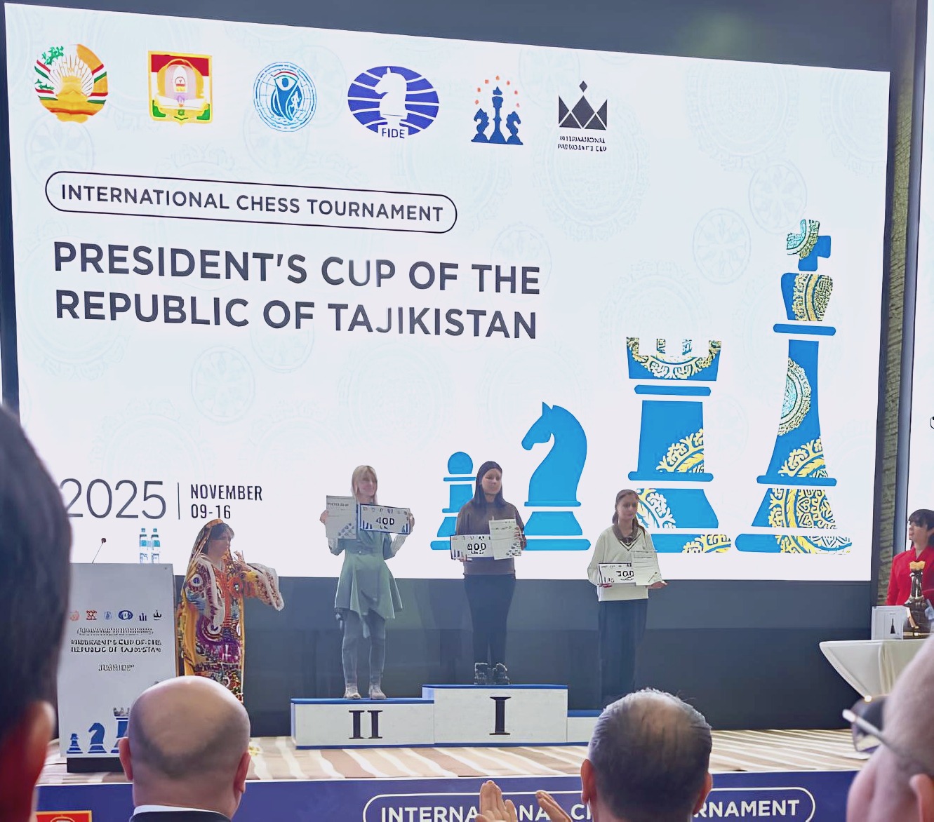 Ekaterina Smirnova took the second women’s prize in Tournament “B” in Dushanbe