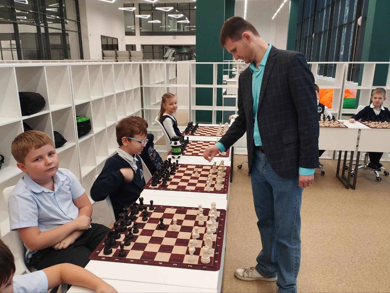 Шахматный день в образовательном комплексе «Маяк» в г.о. Домодедово