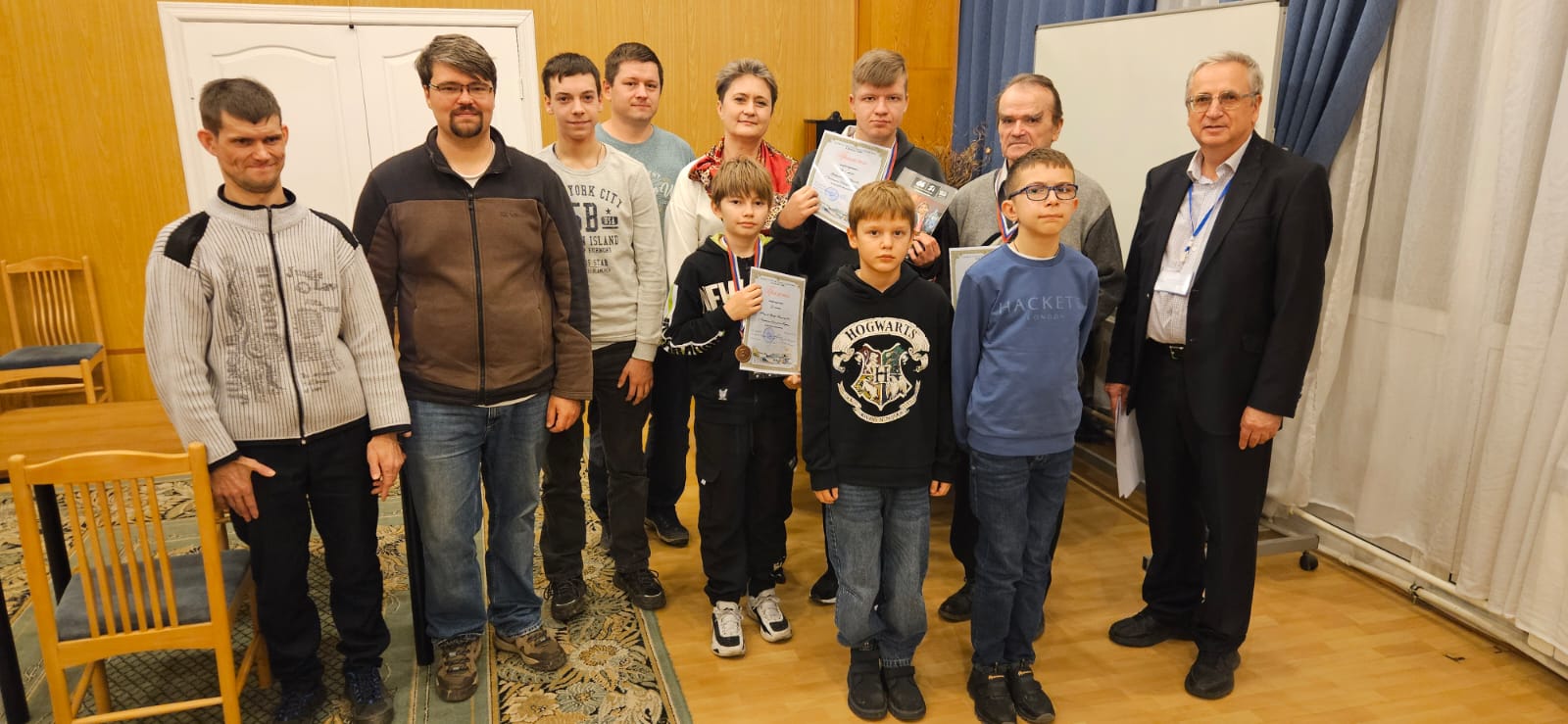 Подведены итоги Чемпионата Дома учёных Пущино по быстрым шахматам