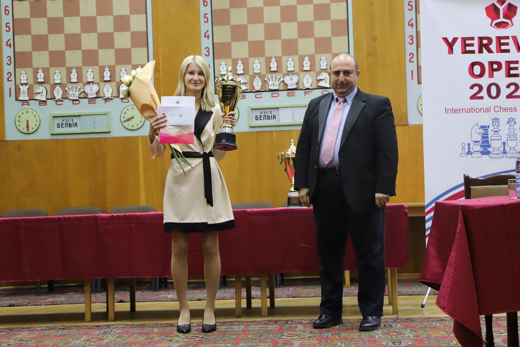 Екатерина Смирнова стала второй в женском зачете Ереван Опен