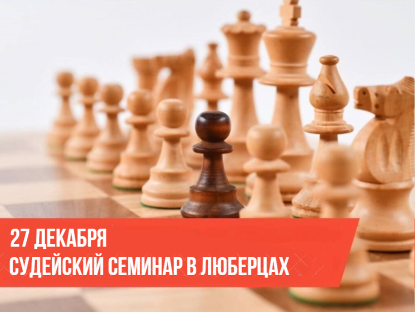 Судейский семинар в Люберцах