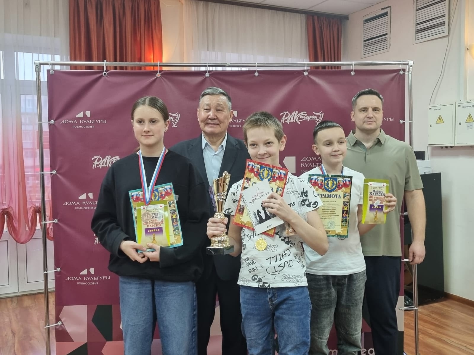 В Луховицах прошли шахматные баталии