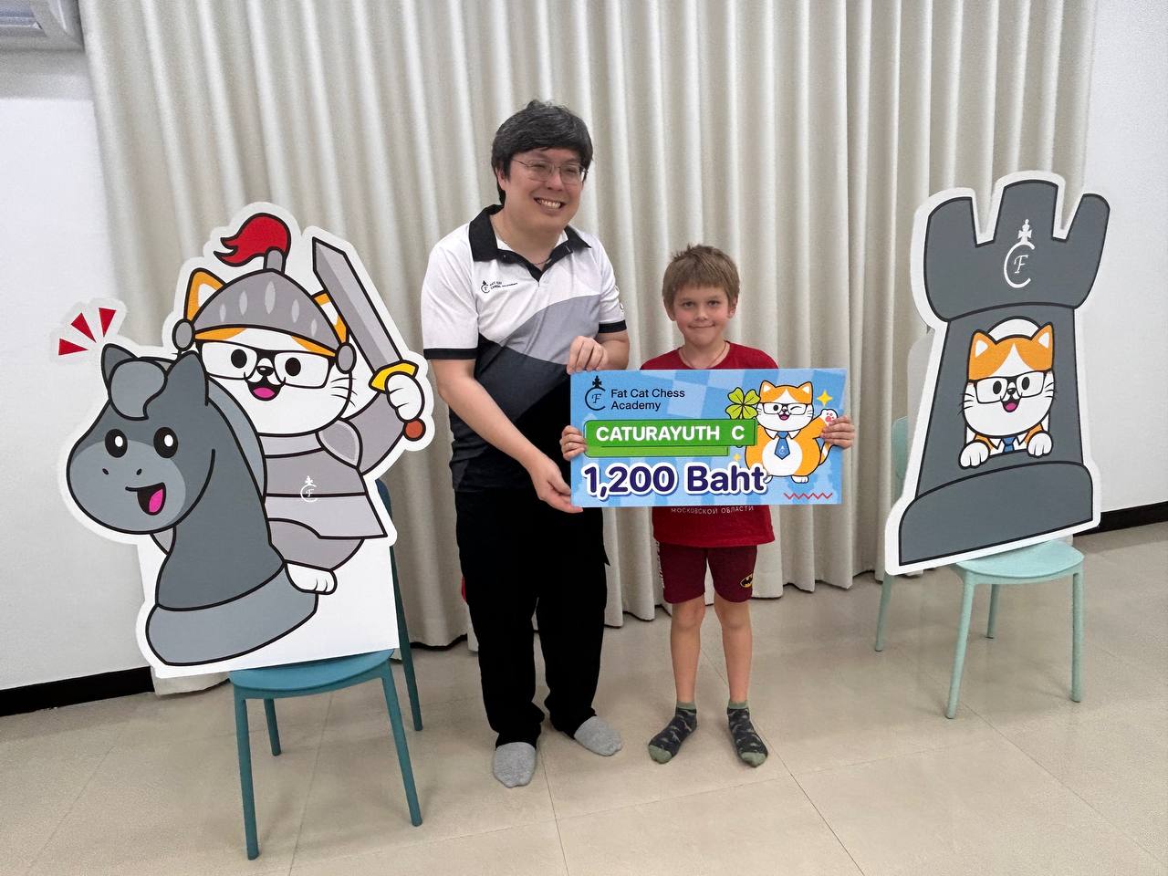 Юный Иван Яркин покоряет Бангкок!