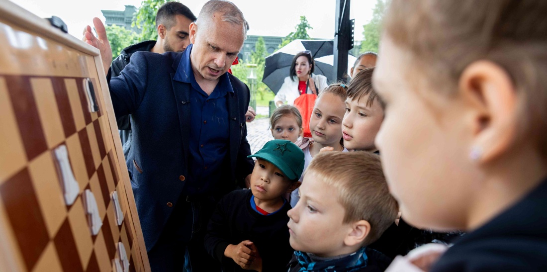 В «Патриоте» состоялось открытие шахматного клуба РВИО