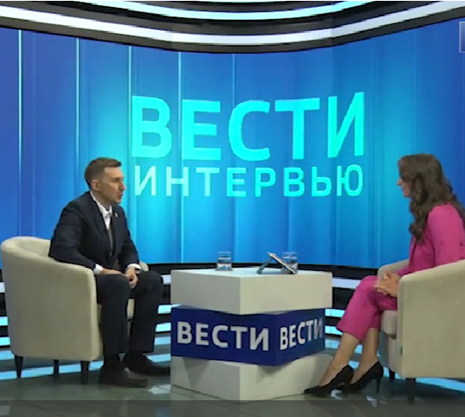 «Вести-Интервью». Гость программы — Сергей Карякин